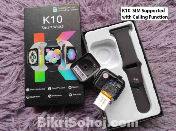 K10 Sim memory supported smart watch